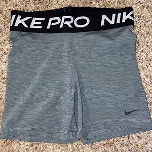 Nike pro spandex shorts
